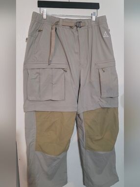 Nike ACG Smith Summit Zip Cargo Pants FN0428-009 Beige NWT Men SZ XL